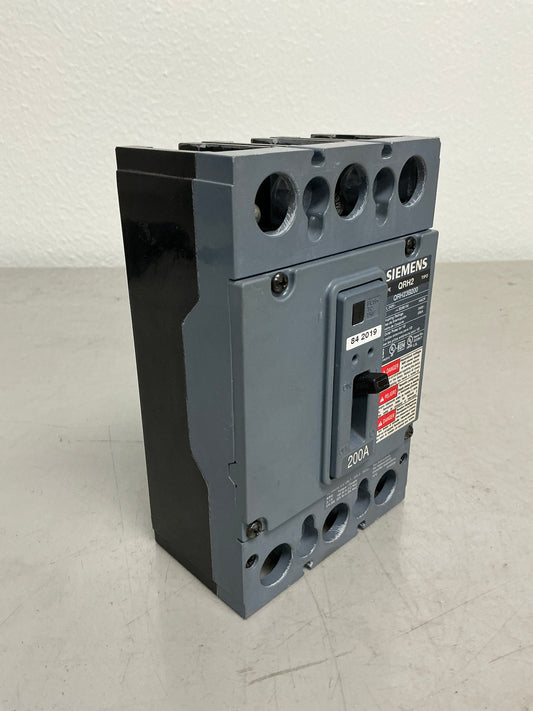 New Siemens QRH23B200 200 Amp 240 Volt 3 Pole Breaker