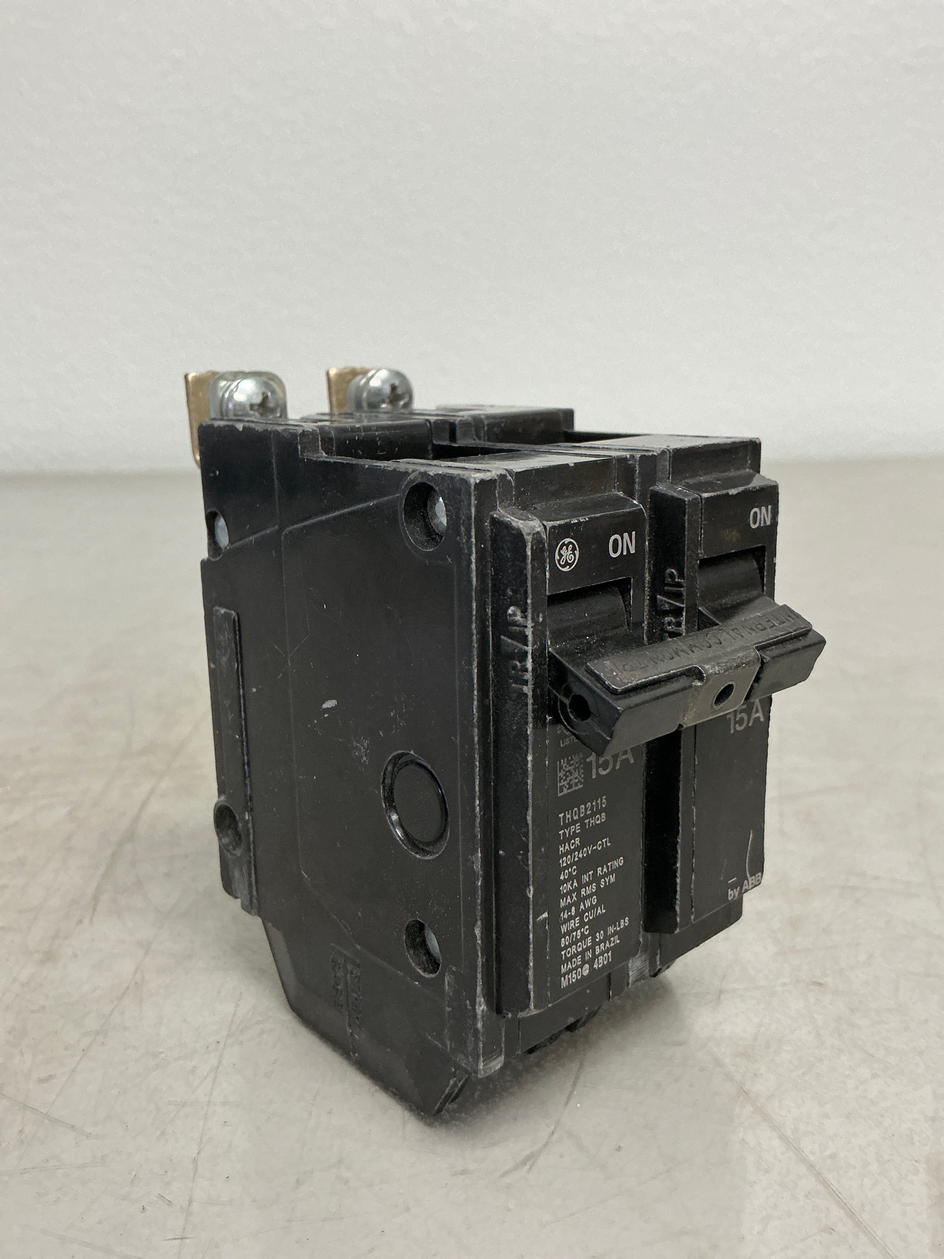 Used THQB2115 2 Pole, 15 Amps, 240 Volts
