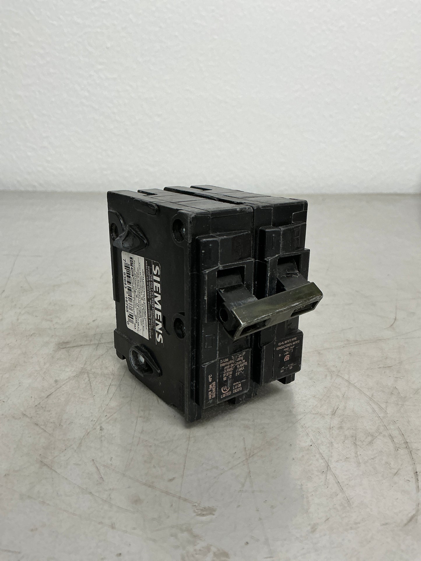 Used Siemens Q235 2 Pole, 35 Amps, 240 Volts