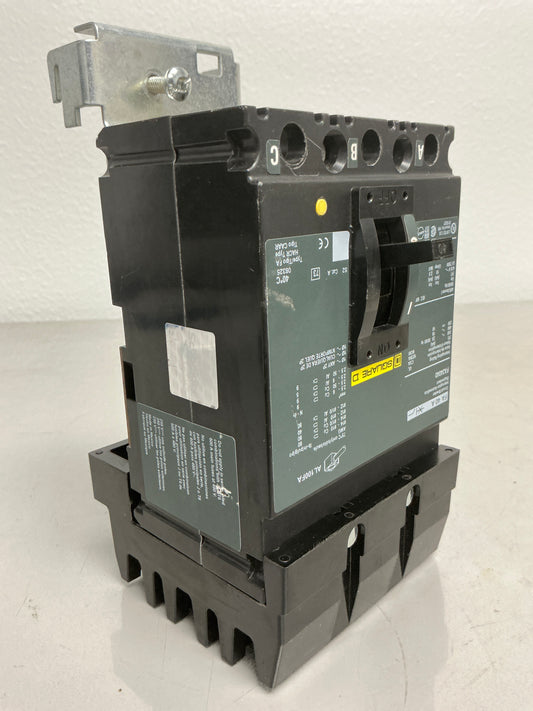 Used Square D FA34040 3 Pole, 40 Amps, 480 Volts