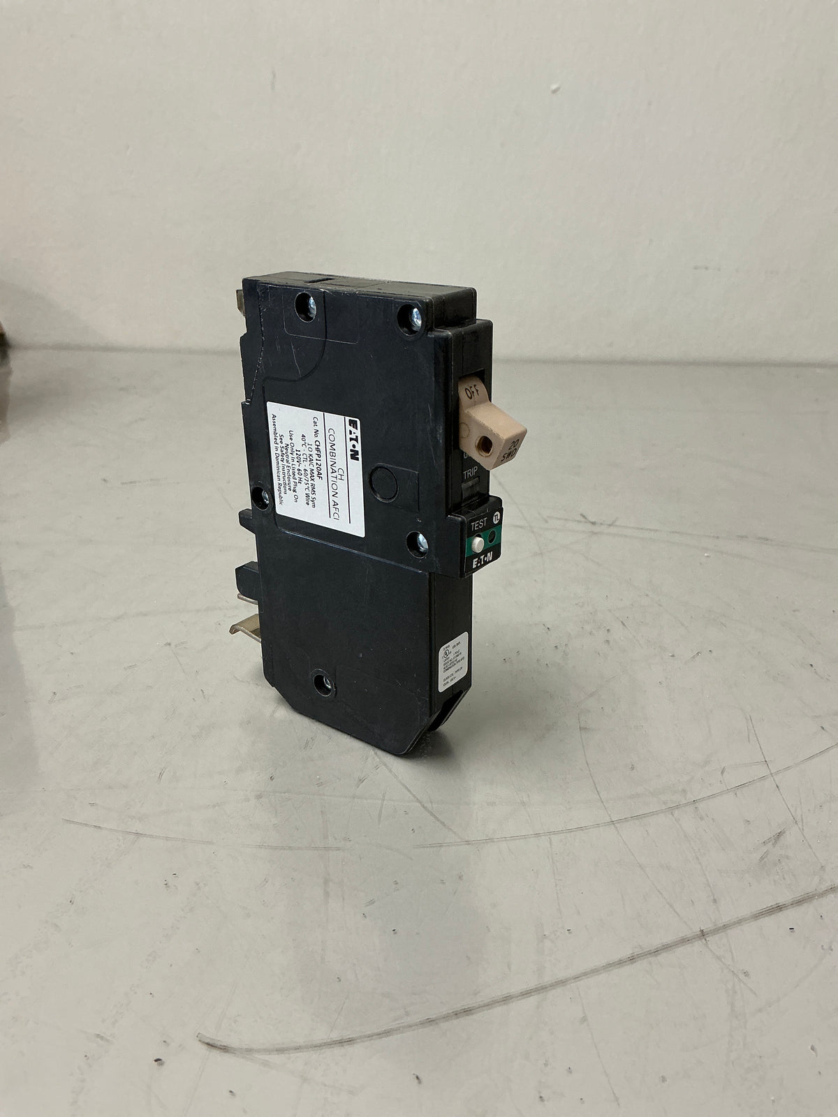 New Eaton CHFP120AF Single Pole, 20 Amps, 120 Volts Circuit Breaker