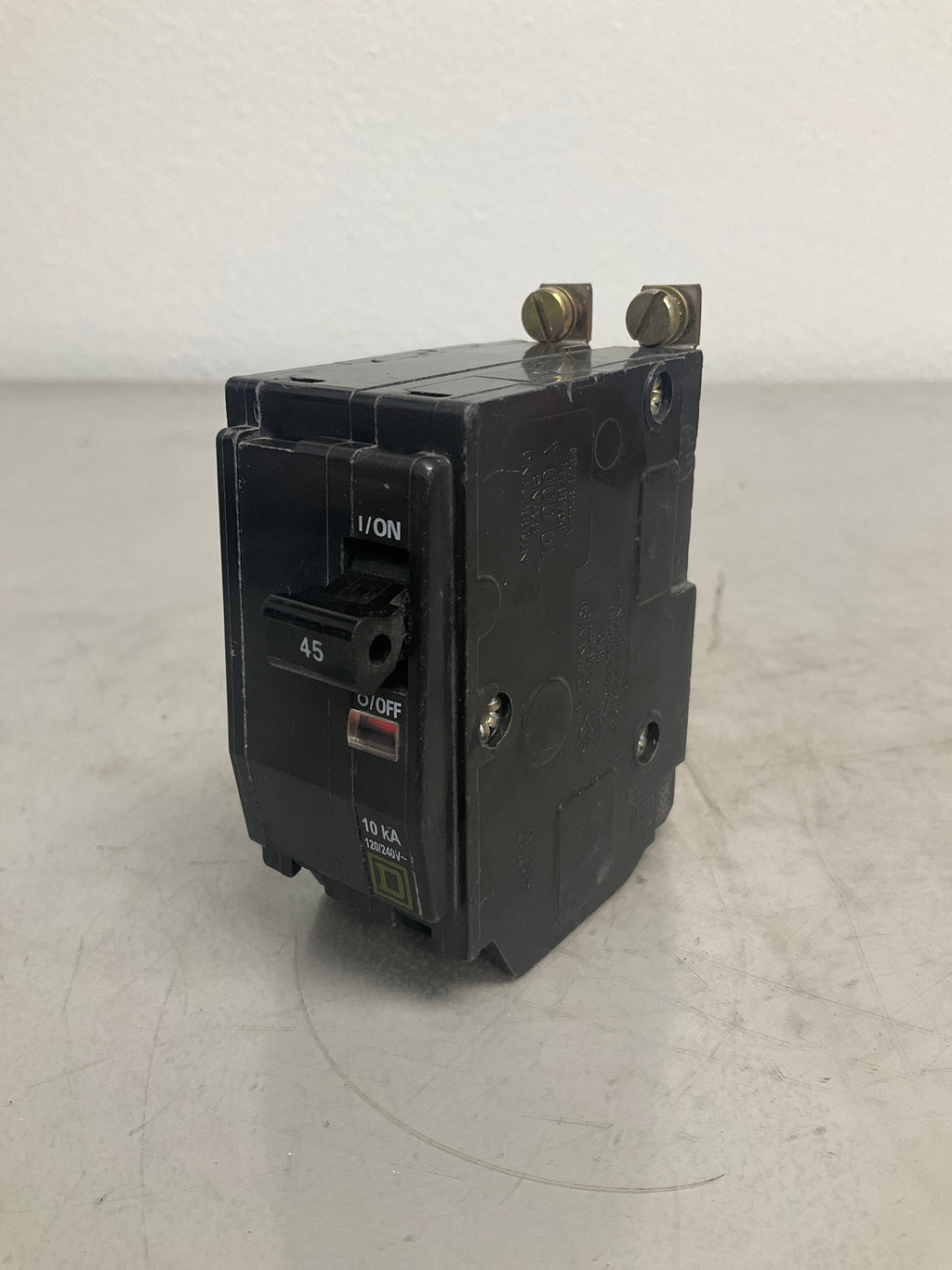 Used Square D QOB245 2 Pole, 45 Amps, 240 Volts