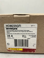 New Square D HOM235GFI 2 Pole, 35 Amps, 240 Volts Circuit Breaker