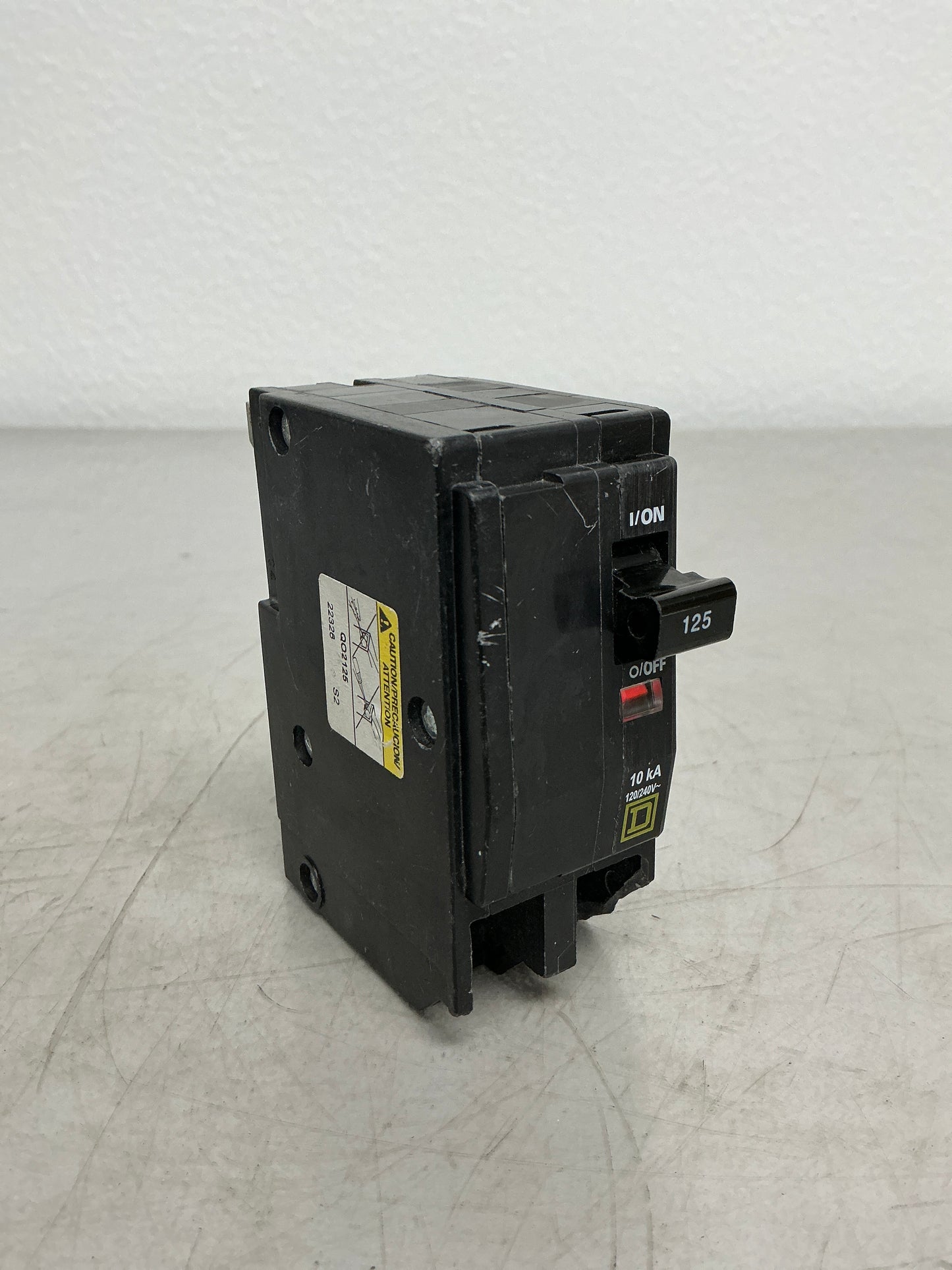 Used Square D QO2125 2 Pole, 125 Amps, 240 Volts