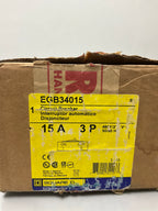 New Square D EGB34015 3 Pole, 15 Amps, 480 Volts Circuit Breaker