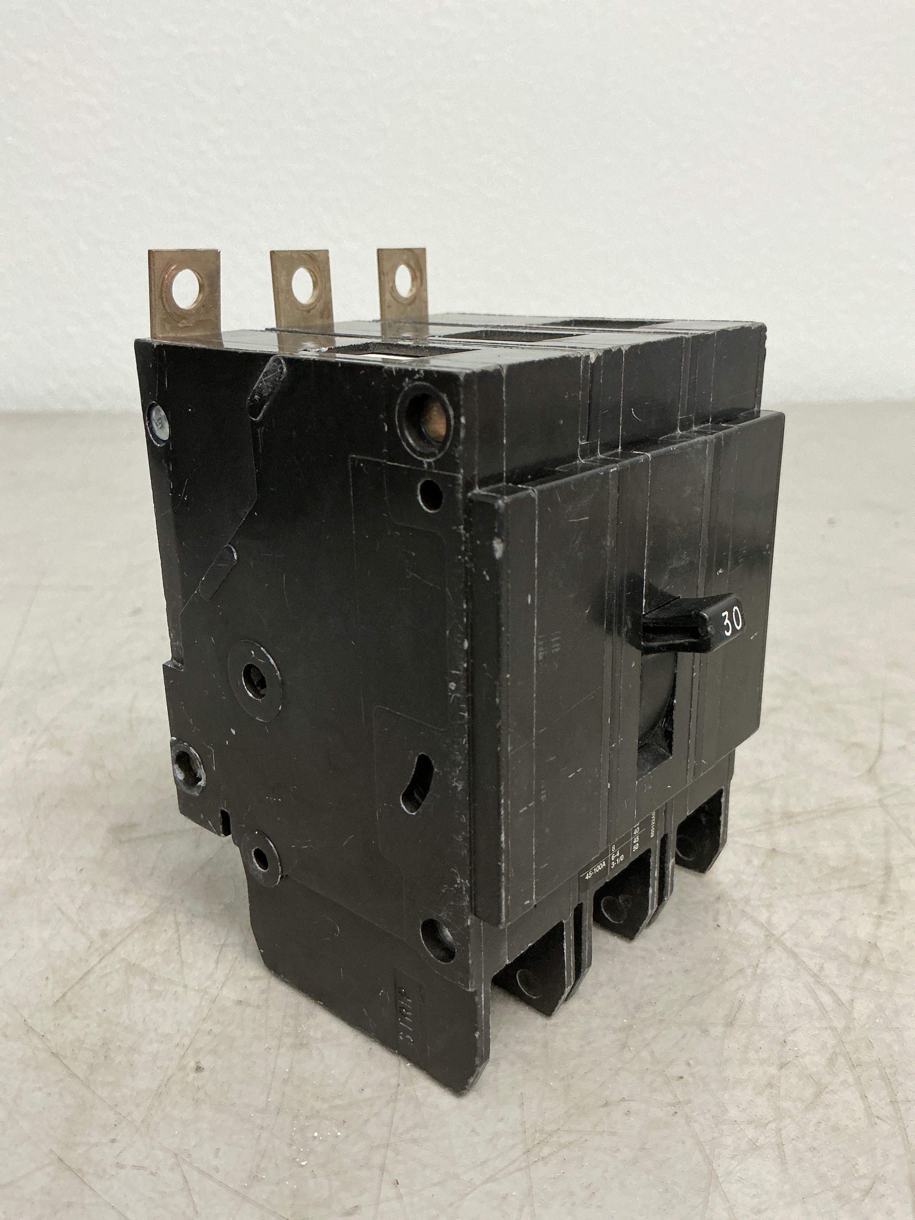 Used Siemens BQD330 3 Pole, 30 Amps, 480 Volts Circuit Breaker