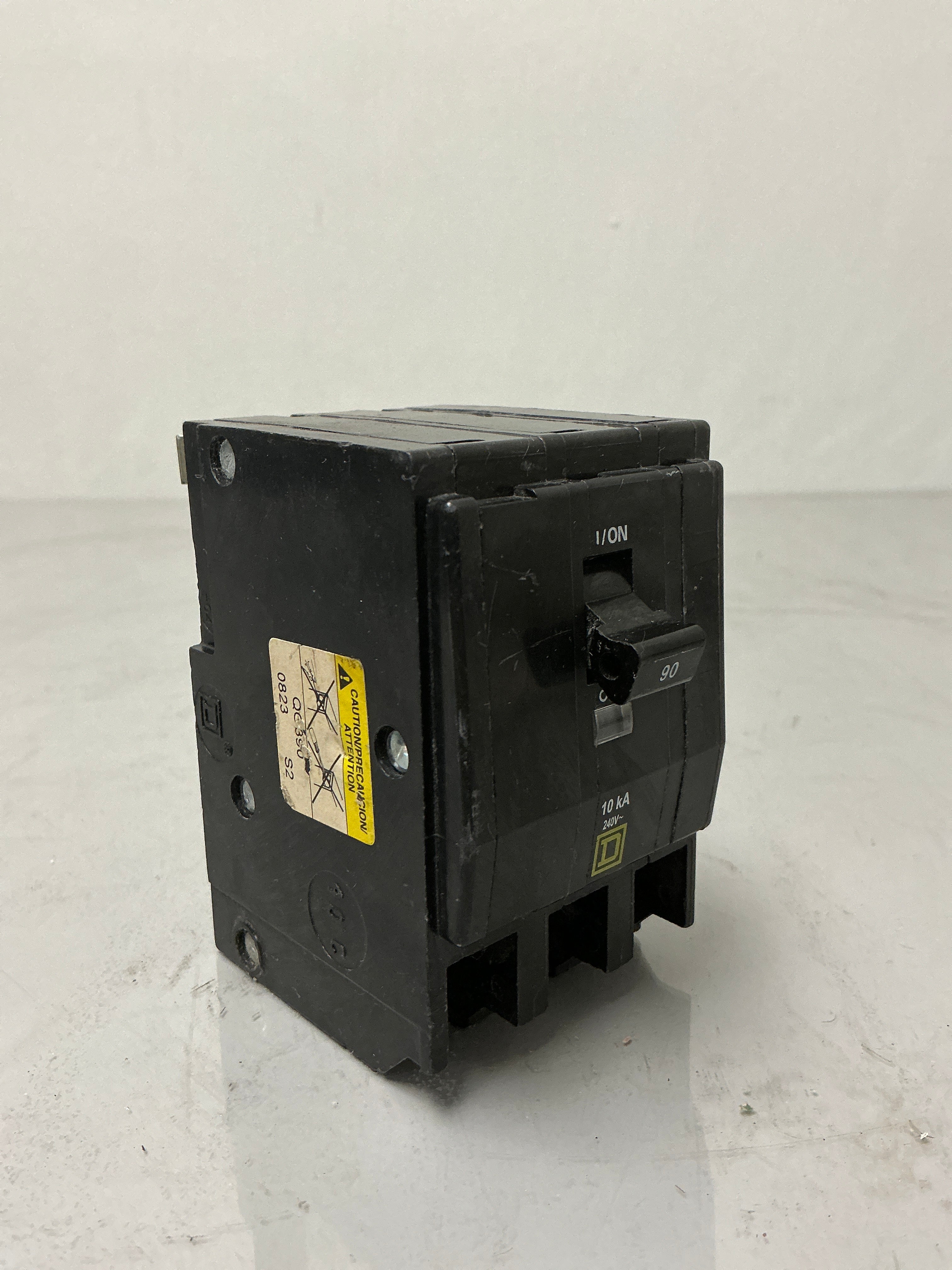 Used Square D QO390 3 Pole, 90 Amps, 240 Volts Circuit Breaker