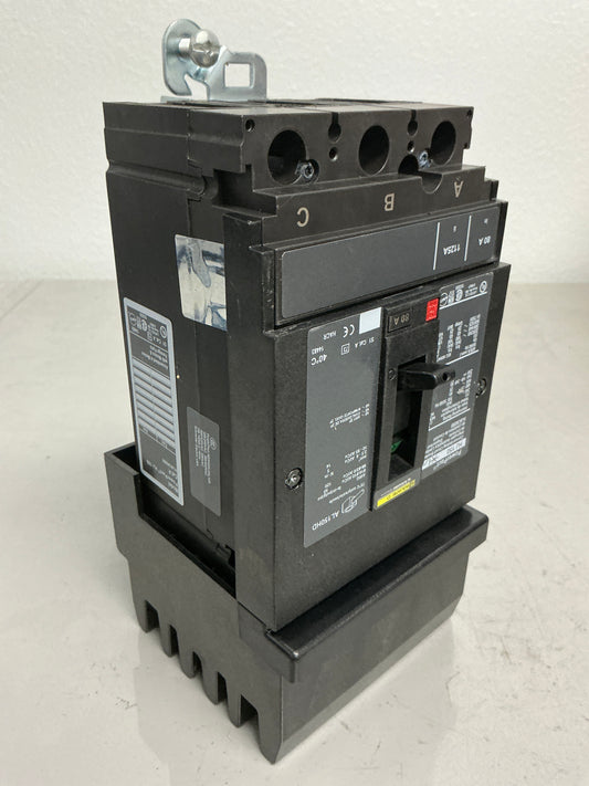 Used Square D HJA360803 Pole, 80 Amps, 600 Volts