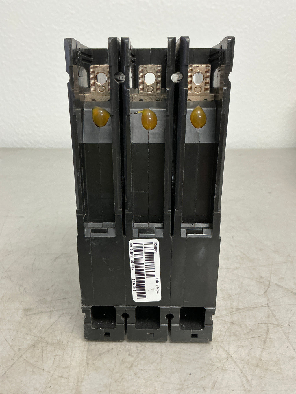 Used Siemens ED63B070 3 Pole, 70 Amps, 600 Volts Circuit Breaker