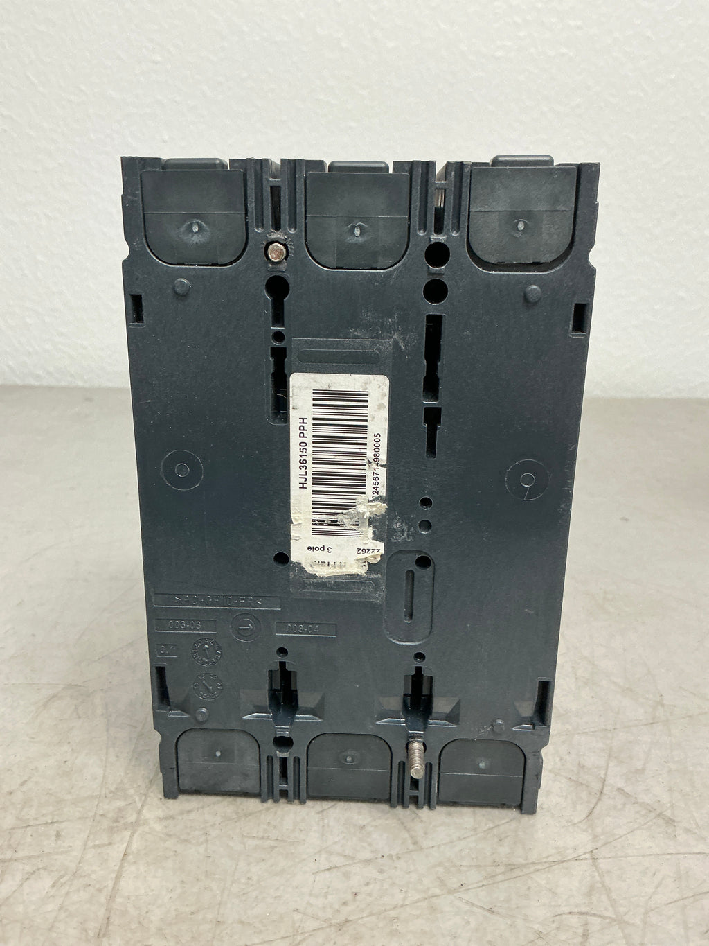 Used Square D HJL36150 3 Pole, 150 Amps, Circuit Breaker