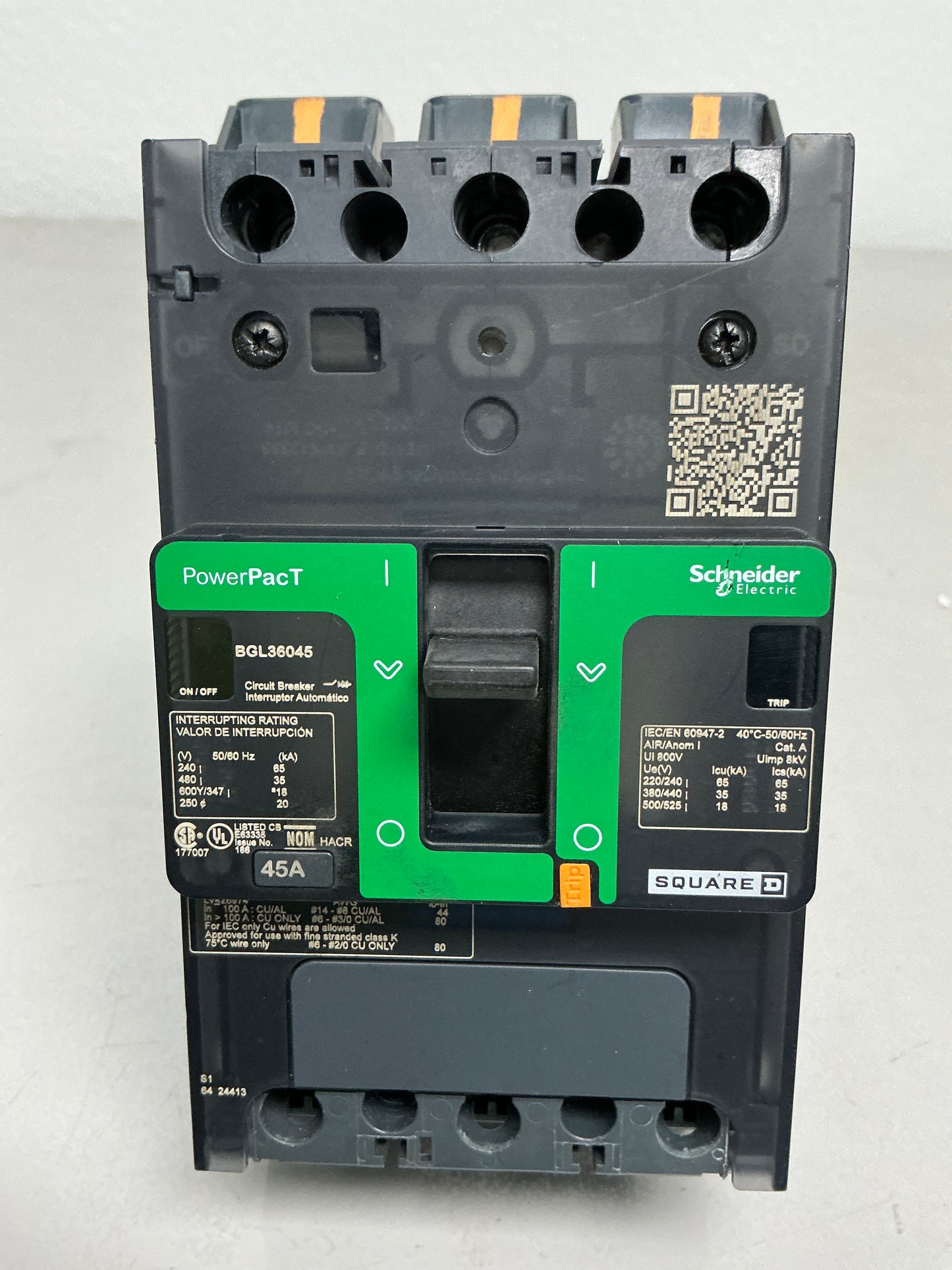 Used Square D BGL36045