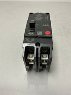 Used GE TEY240 2 Pole, 40 Amps, 480 Volts Circuit Breaker