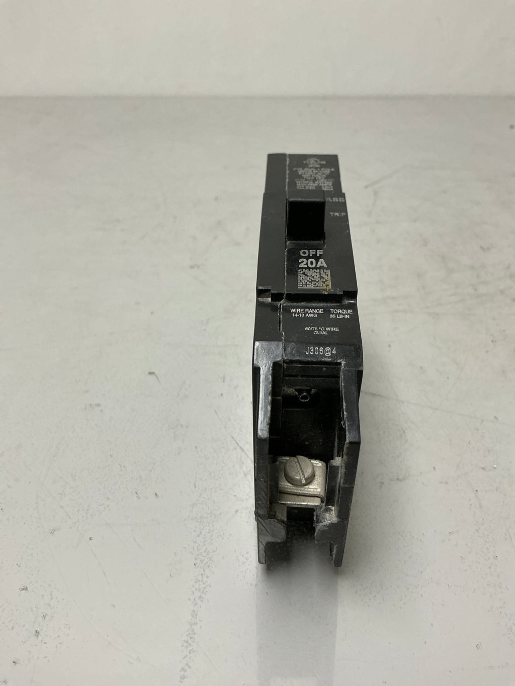 Used ABB TEY120 1 Pole, 20 Amps, 120 Volts Circuit Breaker