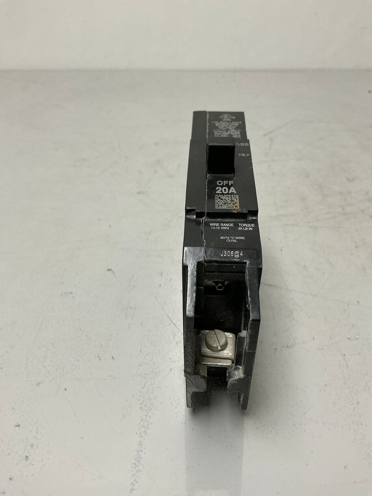 Used ABB TEY120 1 Pole, 20 Amps, 120 Volts Circuit Breaker