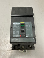 Used Square D HJA36045 3 Pole, 45 Amps, 600 Volts Circuit Breaker