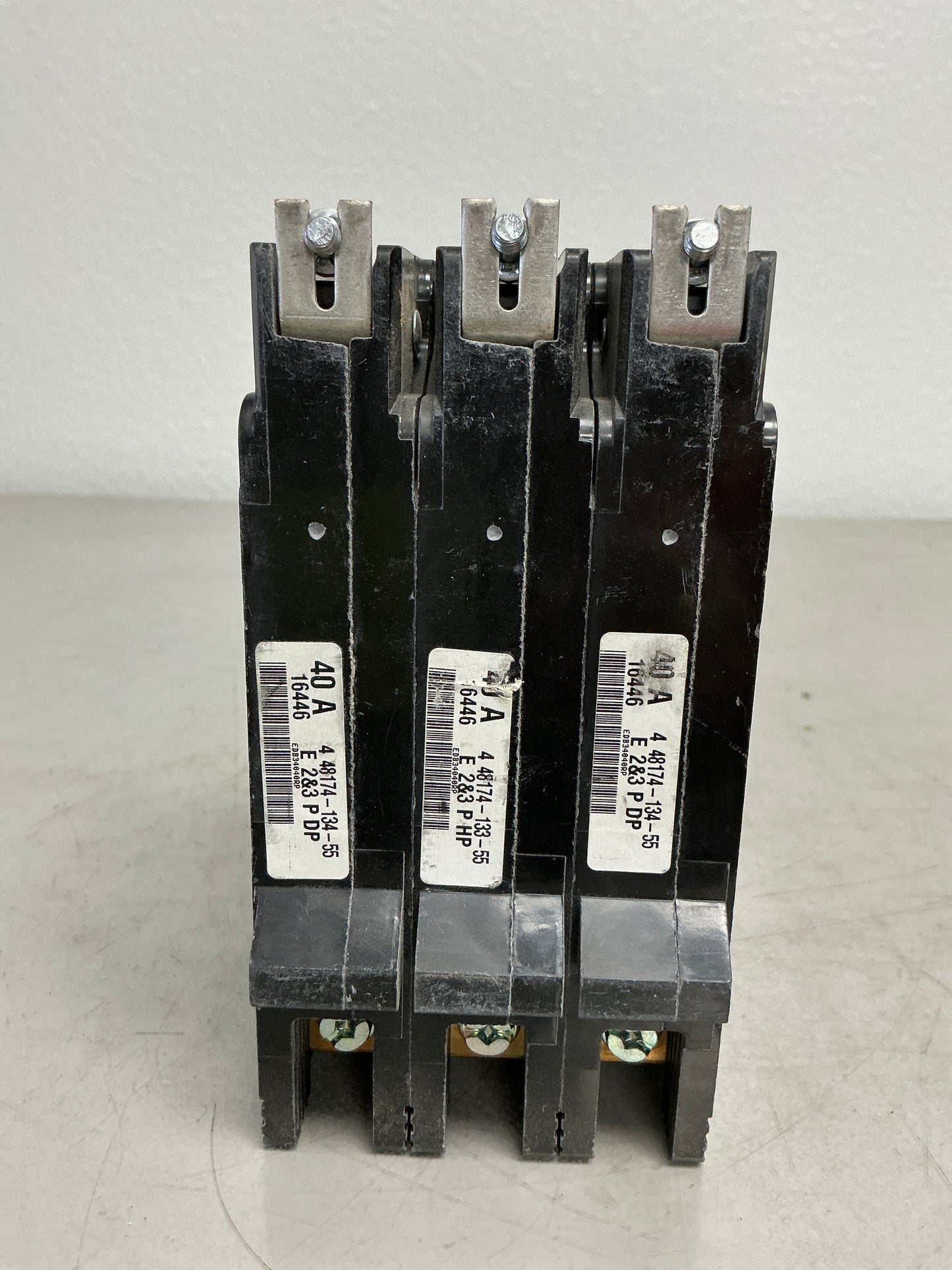 Used Square D EDB34040 3 Pole, 40 Amps, 480 Volts