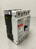 Used Eaton HFD3050PB10 3 Pole, 50 Amps, 600 Volts Circuit Breaker