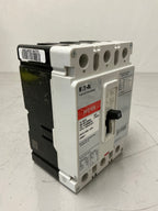 Used Eaton HFD3050PB10 3 Pole, 50 Amps, 600 Volts Circuit Breaker