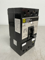 Used Square D KAL36250 3 Pole, 250 Amps, 600 Volts Circuit Breaker