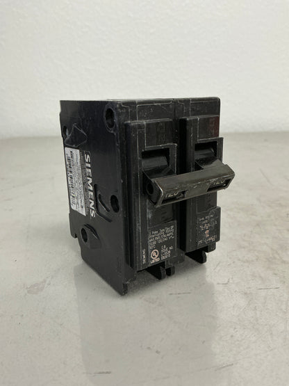 Used Siemens Q2125 2 Pole, 125 Amps, 240 Volts