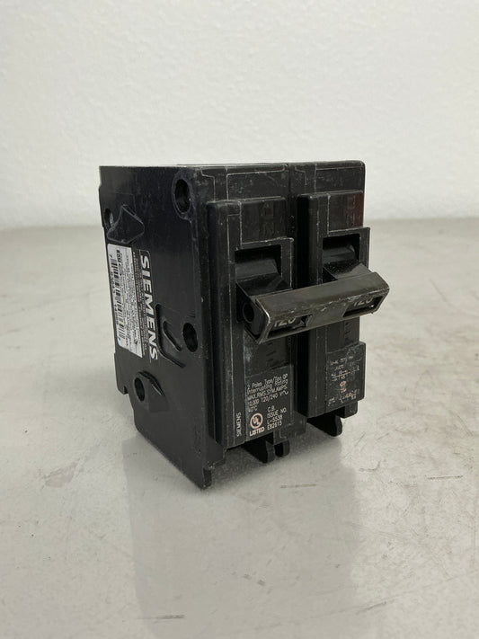 Used Siemens Q2125 2 Pole, 125 Amps, 240 Volts