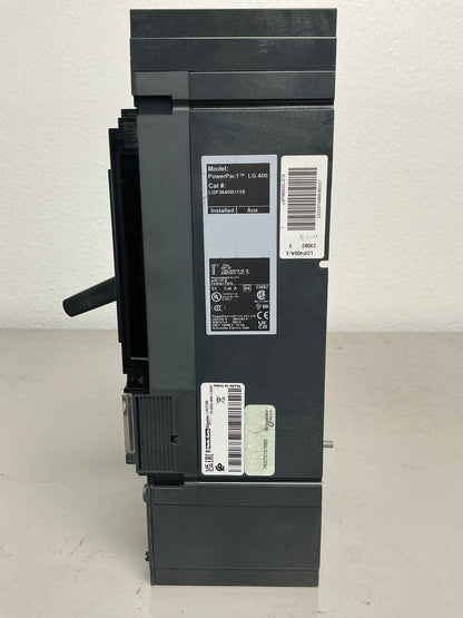 New Square D LGP36400U31X 400 Amps, 3 Pole