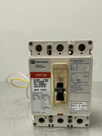 Used Cutler-Hammer EHD3100 whit Shunt trip 3 Pole, 100 Amps, 480 Volts, Circuit Breaker