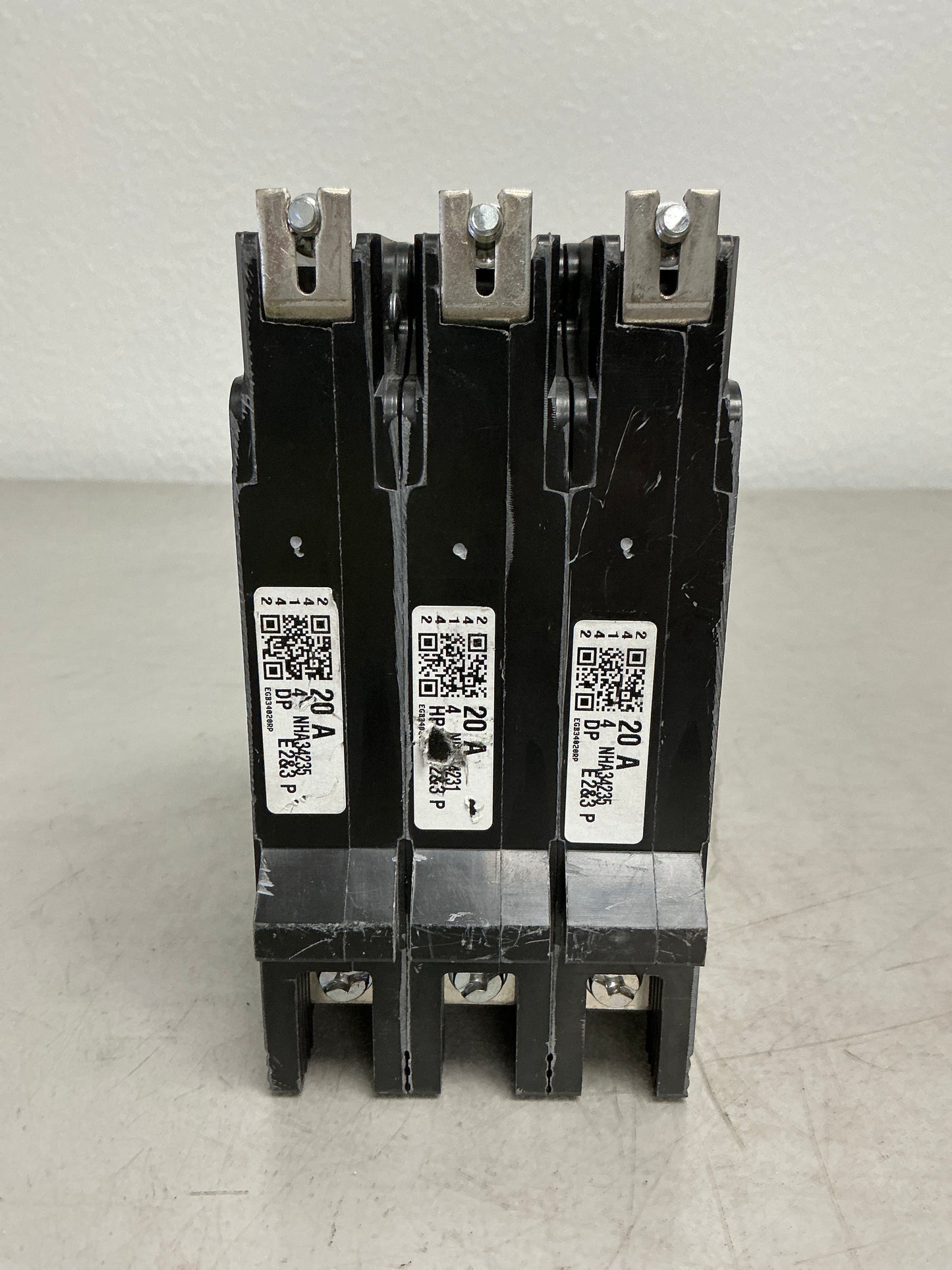Used Square D EGB34020 3 Pole, 20 Amps, 480 Volts