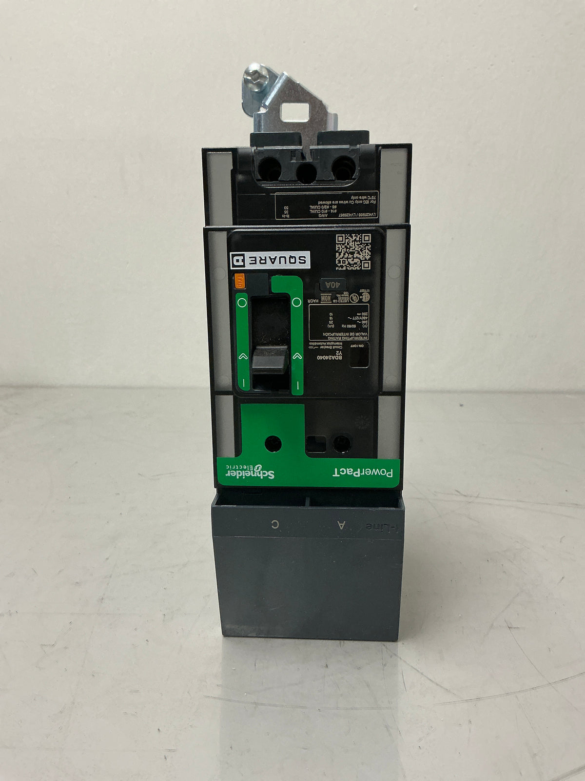 New Square D BDA24040 2 Pole, 40 Amps, 480 Volts Circuit Breaker