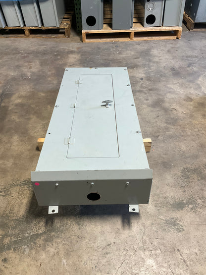 Used Eaton Panelboard 100 Amp Main Lug 480/277 Volt 3 Phase 4 Wire PRL2X 30 Circuit 3R Outdoor (item#p9)