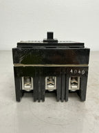 Used TED134040 3 Pole, 40 Amps, 480 Volts Circuit Breaker