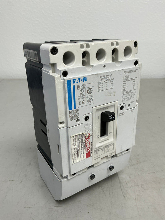 Used Eaton PDG23M0225TFFL 3 Poles, 225 Amps