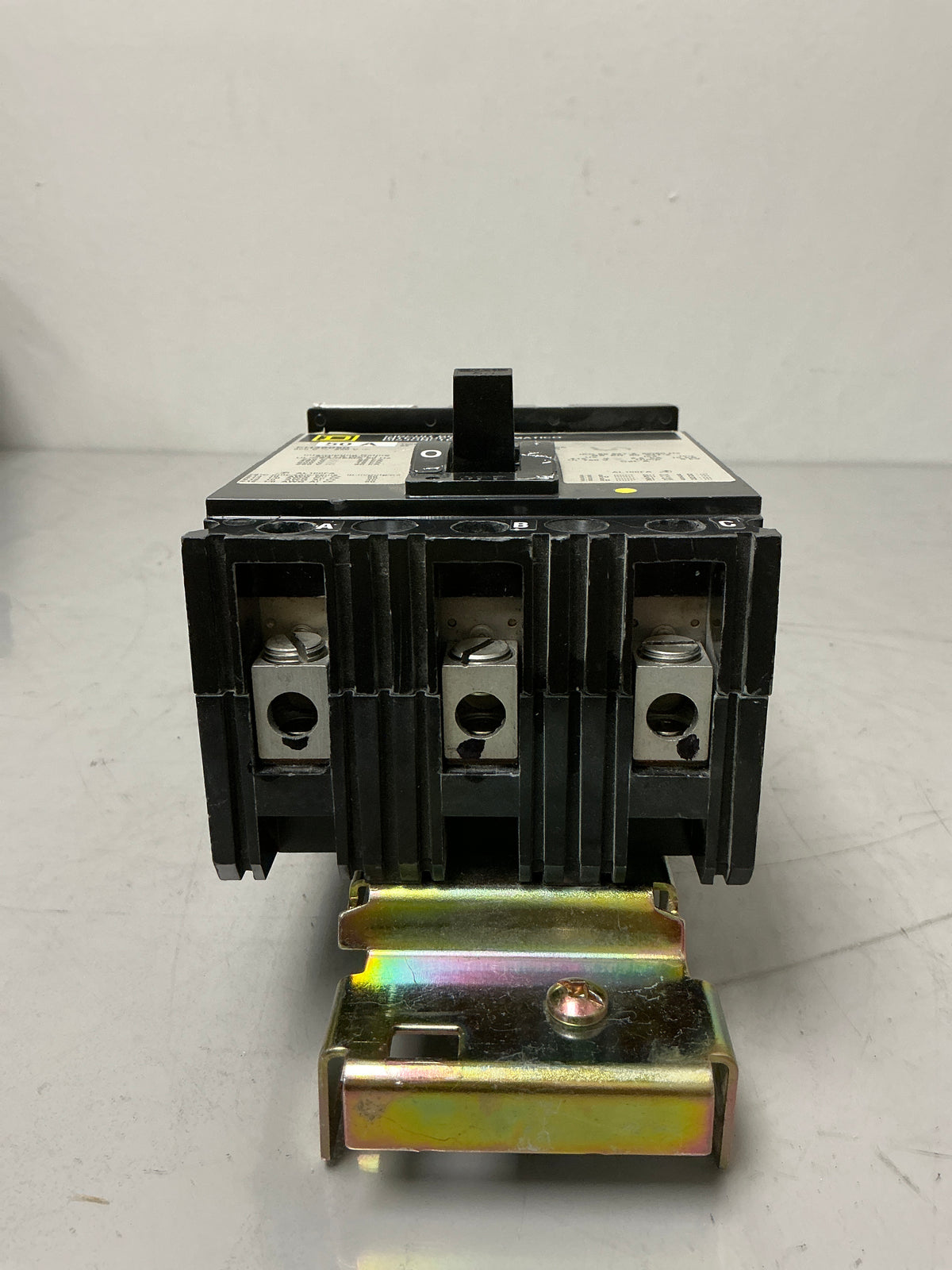Used Square D FH36050 3 Pole, 50 Amps, 600 Volts, Circuit Breaker