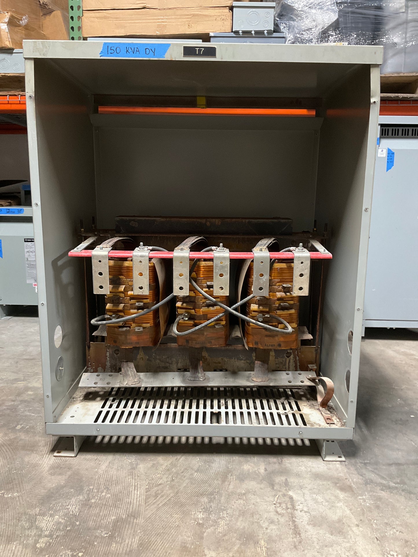 150KV Transformer 480 Primary, 208/120 Secondary, 3 Phase (item#t9)