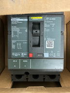 New Square D HDL36040 3 Pole, 40 Amps, 600 Volts Circuit Breaker
