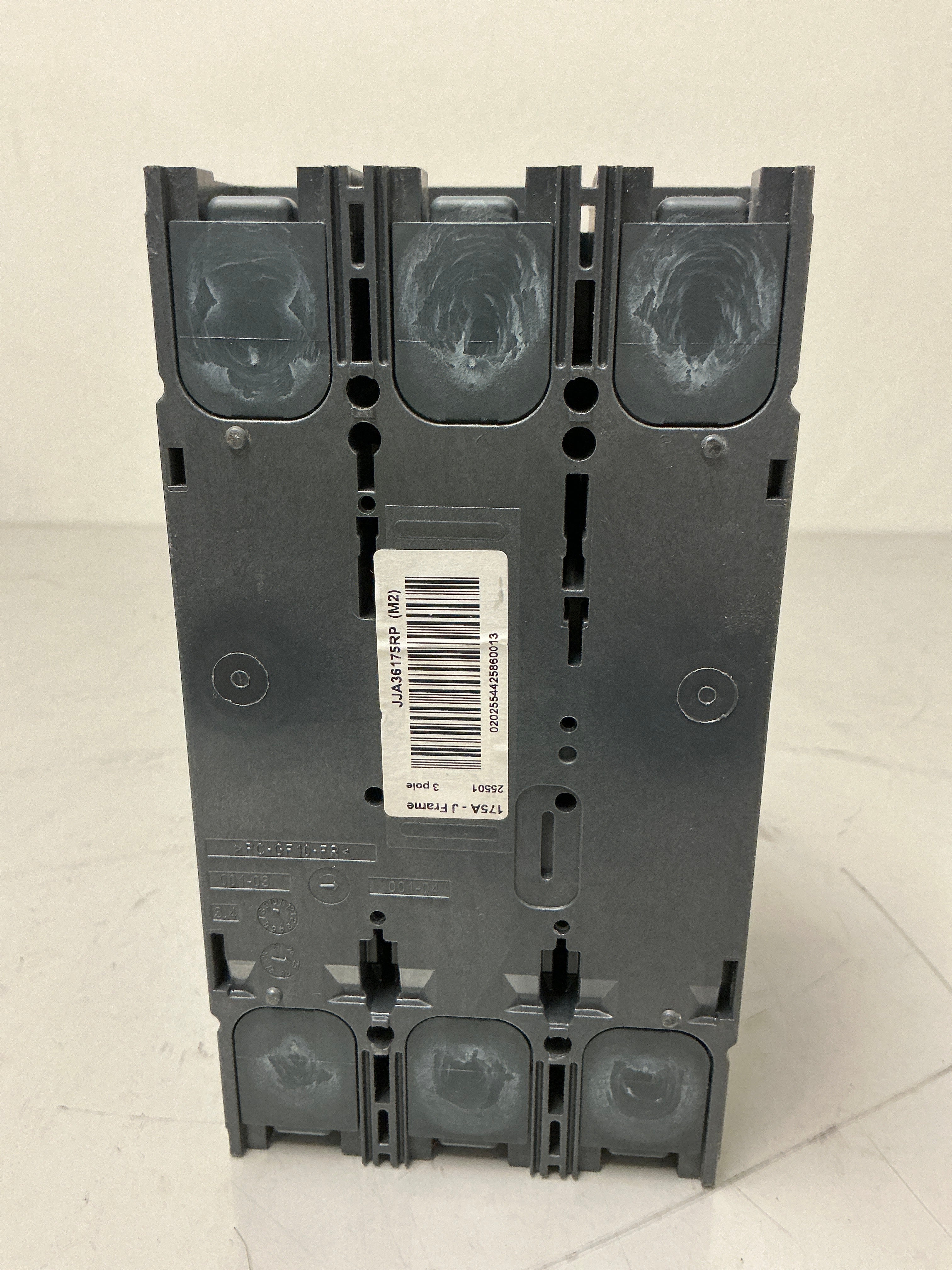 New Square D PARTS ONLY JJA36175 3 Pole, 175 Amps, 600 Volts Circuit Breaker