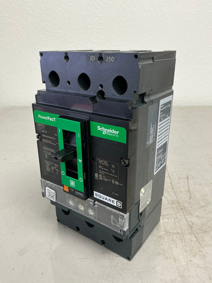 New Square D JDM36250U31X 3 Pole, 250 Amps, 600 Volts Powerpact Circuit