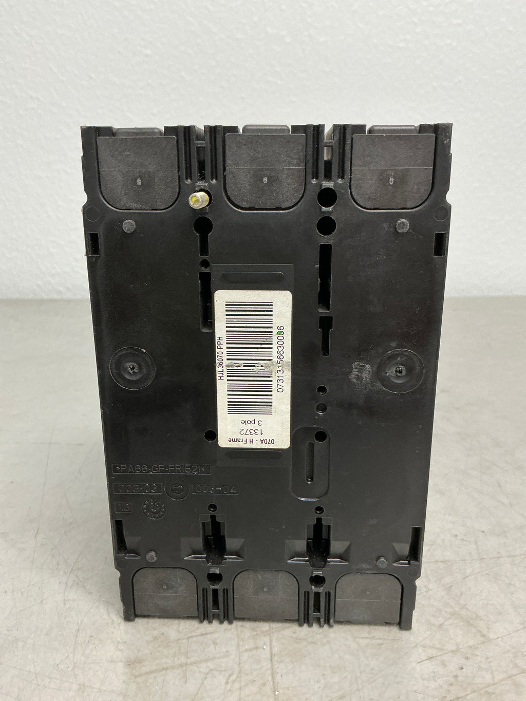 Used Square D HJL36070 3 Pole, 70 Amps, 600 Volts Circuit Breaker