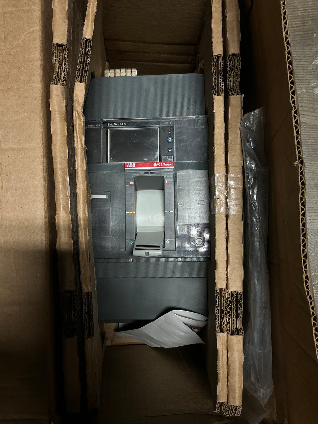 New ABB SACE TMAX XT7 H 1200 3 Pole Circuit Breaker
