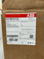 New ABB XT1HU3080AYD000XXX 3 Pole, 80 Amps, 480 Volts, Circuit Breaker