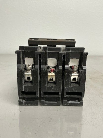 Used BQ3B015 3 Pole, 15 Amps Circuit Breaker
