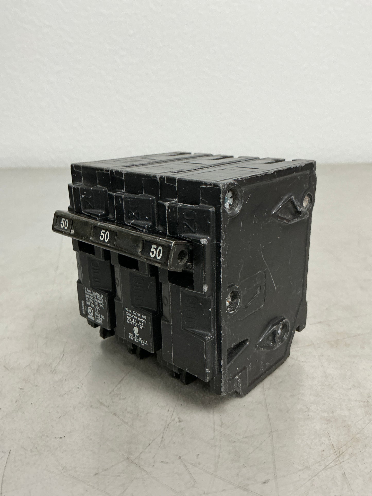 Used Siemens Q350 3 Pole, 50 Amps, 240 Volts