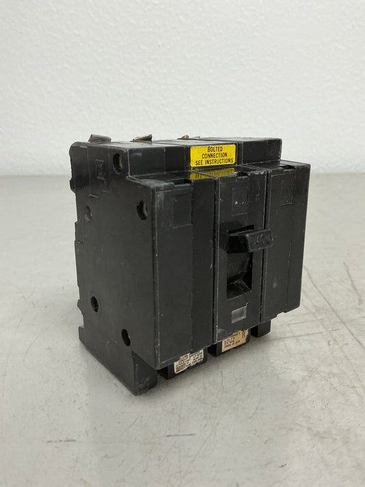 Used Square D EHB34040 3 Pole, 40 Amps, 480 Volts