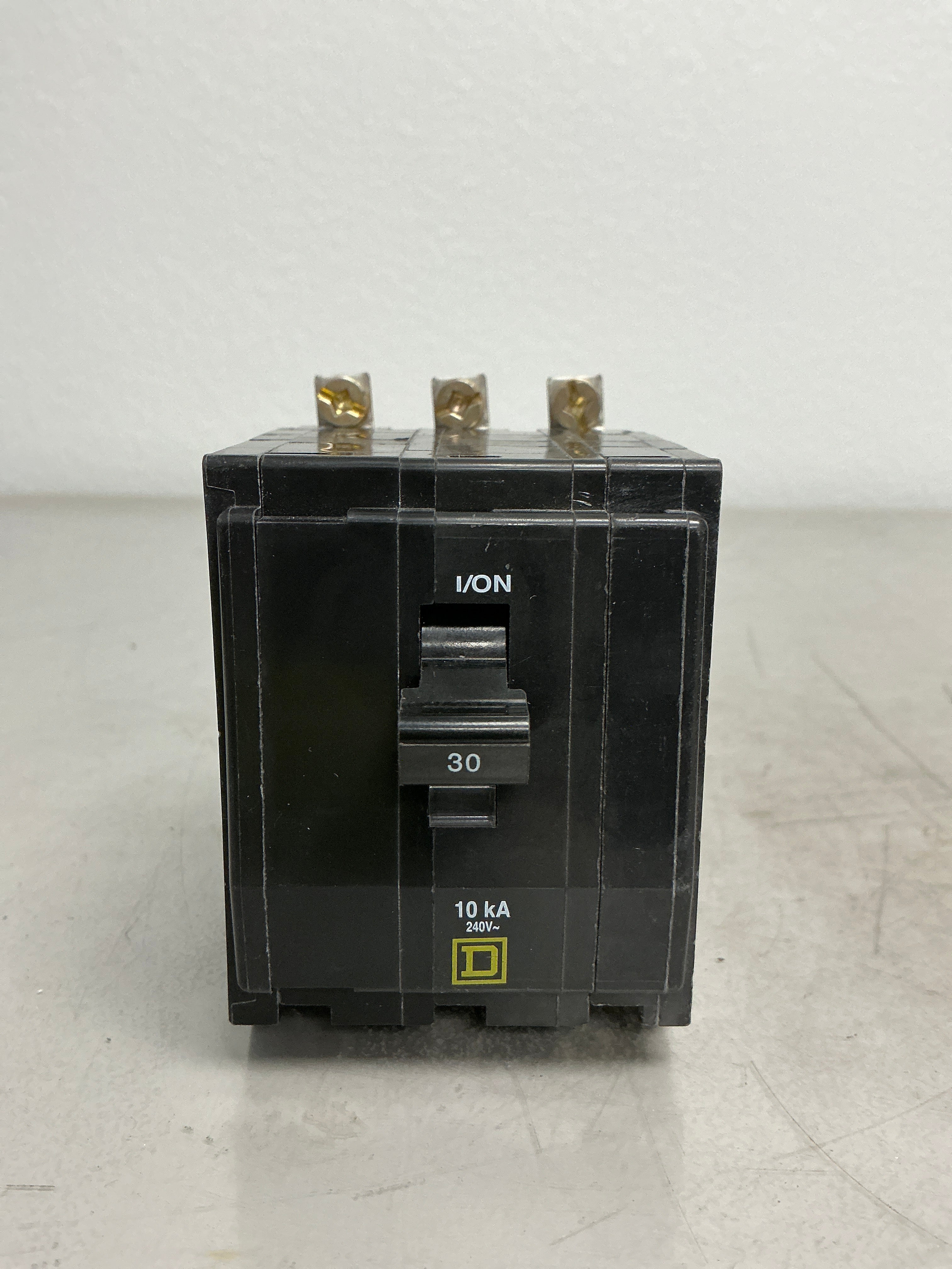 New Square D QOB330 3 Pole, 30 Amps, 240 Volts