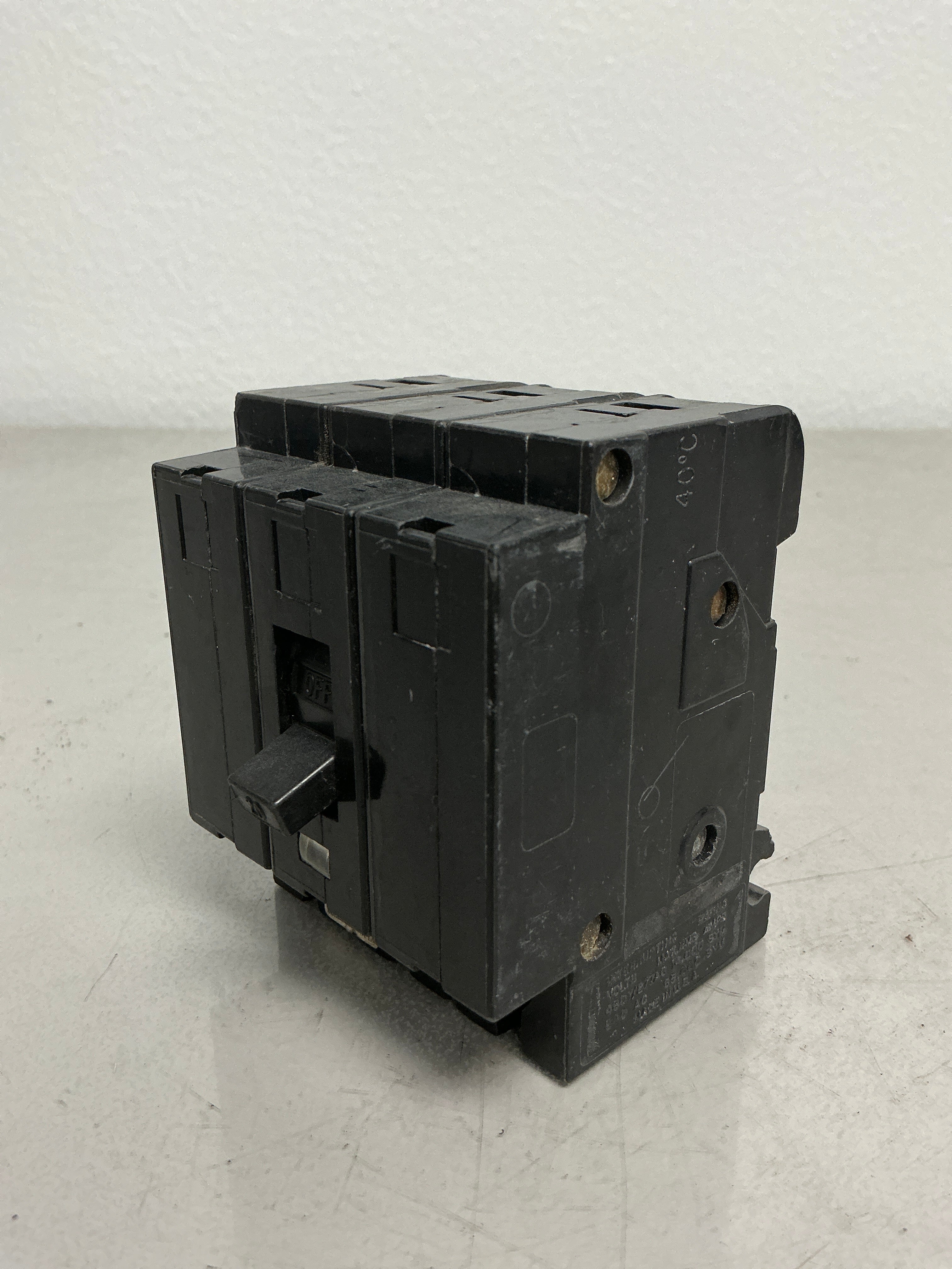 Used Square D EH34020 3 Pole, 20 Amps, 480 Volts