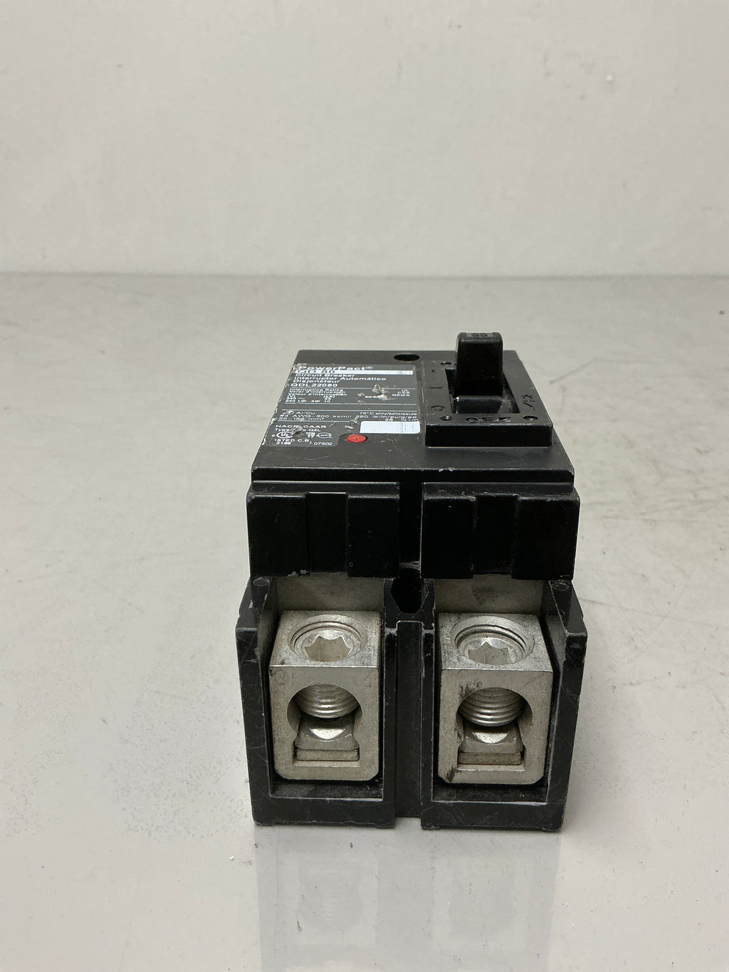 Used Square D QDL22080 2 Pole, 80 Amps, 240 Volts Circuit Breaker