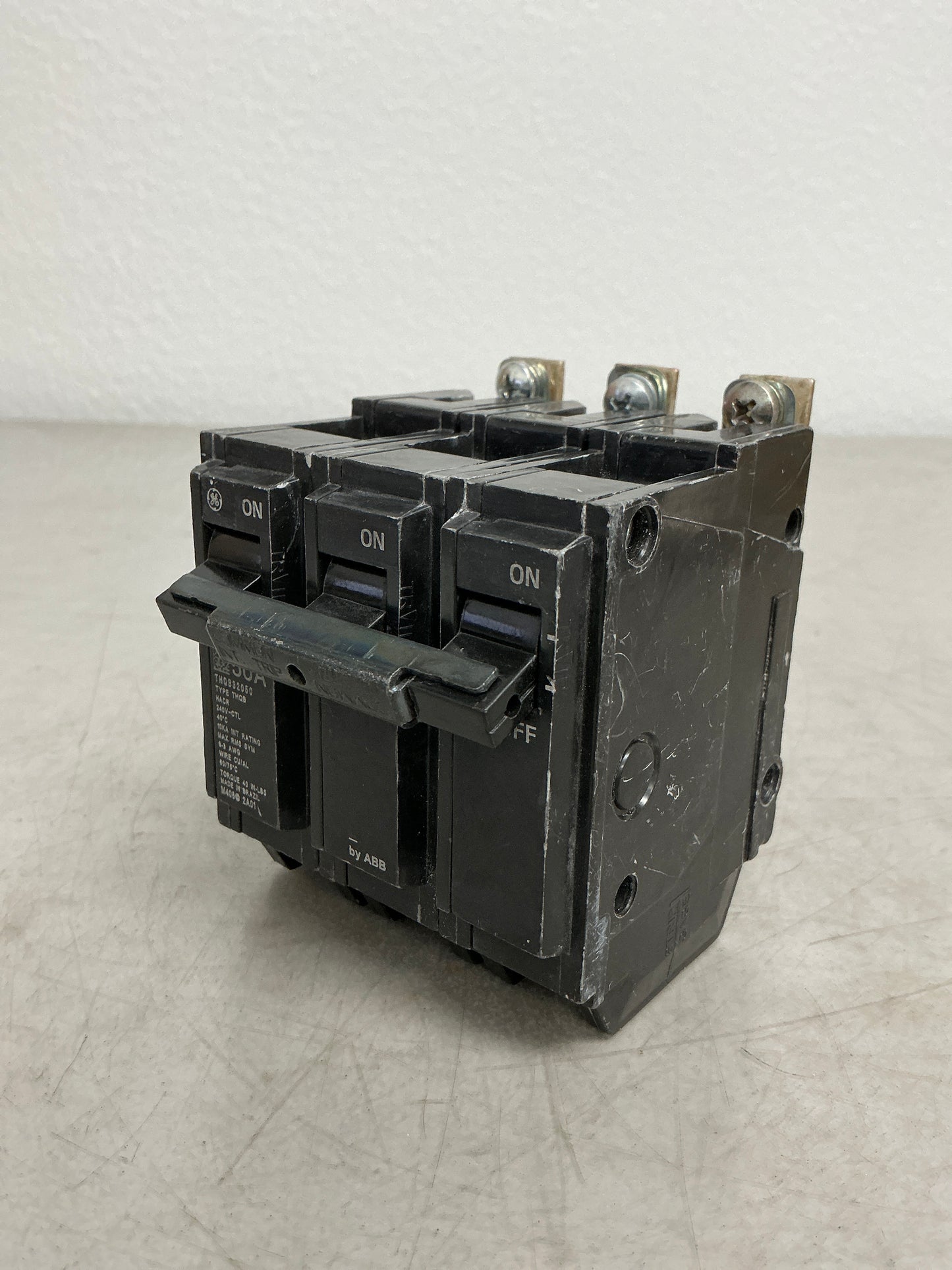Used THQB32050 3 Pole, 50 Amps, 240 Volts