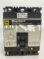 *CHIPPED* Used Square D FAL3603015M 3 Pole, 30 Amps, 600 Volt