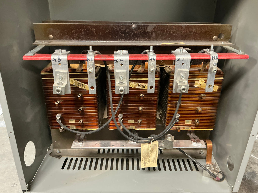 Used Siemens 3F3Y112F 112.5 KVA 3PH 480 Primary 208/120 Secondary Transformer
