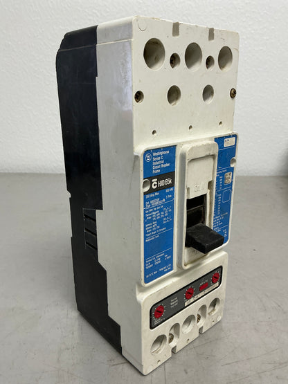 Used HJD3225 3 Pole, 250 Amps, 600 Volts
